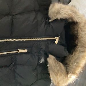 Michael Kors Puffer Coat with faux fur trim hood
